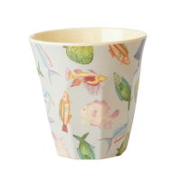 Fish Print Melamine Cup By Rice DK